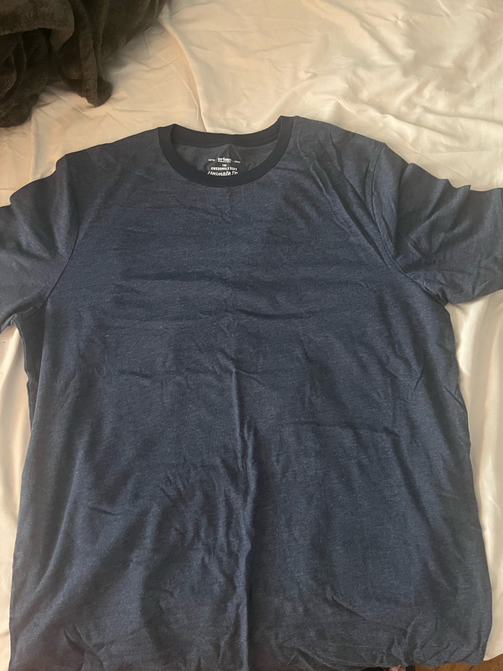 Hollister Men's Short Sleeve Crew T-Shirt in Navy